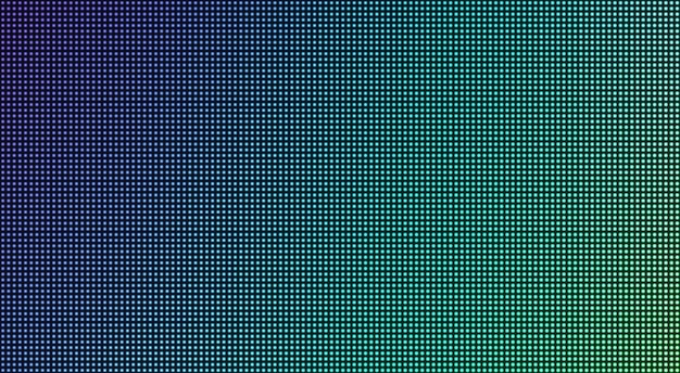 Вектор Светодиодная текстура экрана. пиксельный цифровой дисплей. иллюстрация