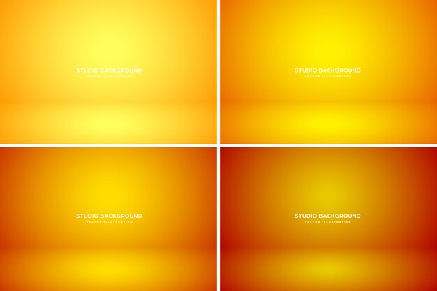 Leeg studio abstracte achtergrond zachte schijnwerpers effect gladde gradiënt en subtiele podiumverlichting