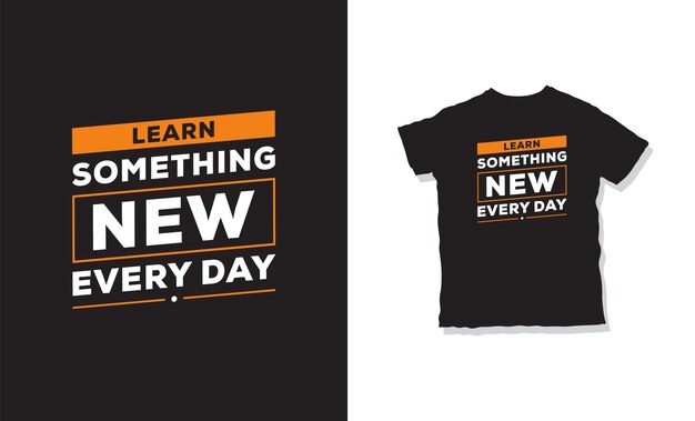 leer iets nieuws over het ontwerpen van alledaagse t-shirts