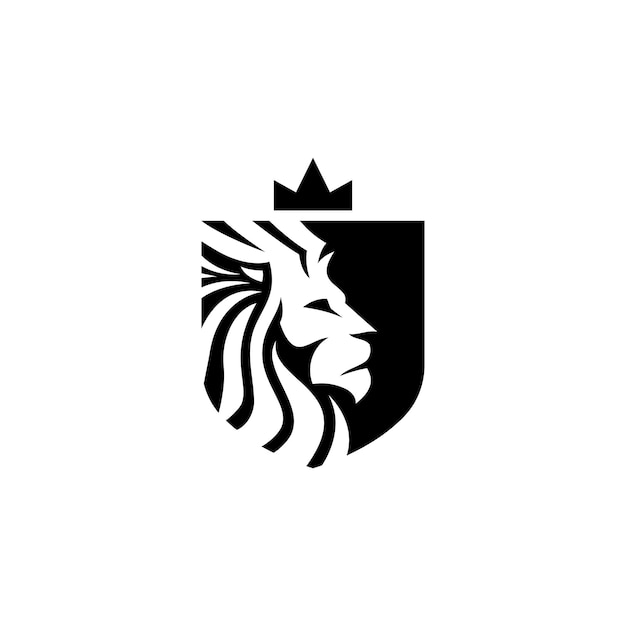 leeuwenkop financiële investering logo ontwerp