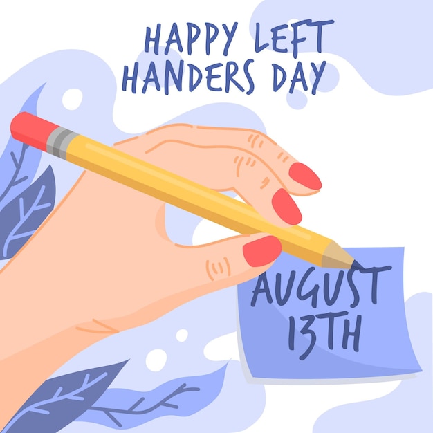 Left handers day draw