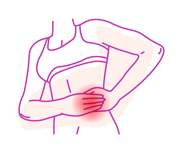 Left side pain inflammation and health problems