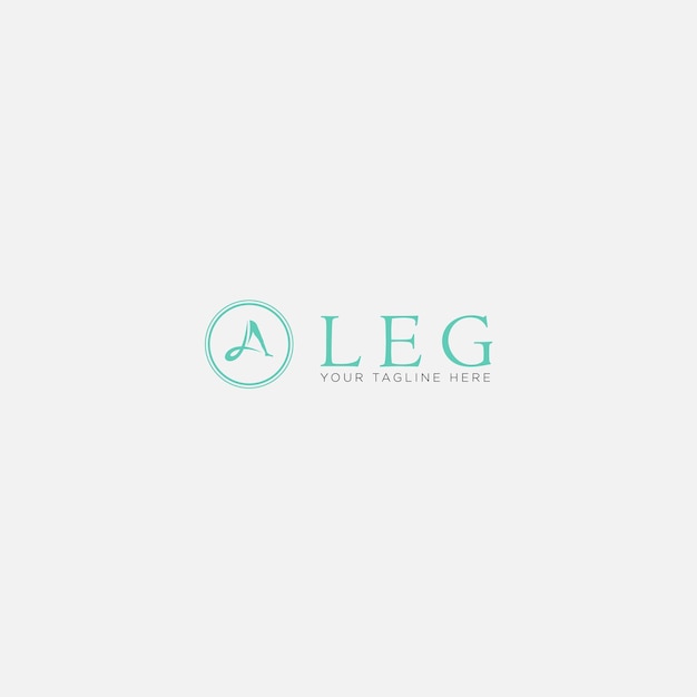 Leg socks logo designs modern and feminine