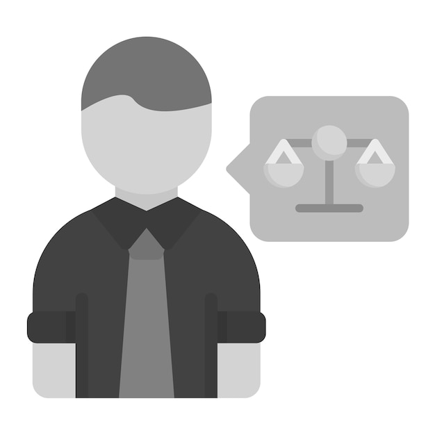 Vector legal advice icon vector image can be used for human resources