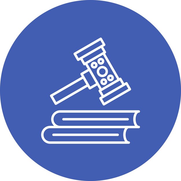 Legal code icon vector image can be used for law legislation