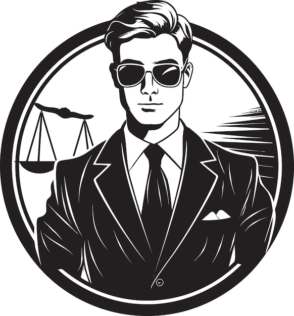 Vector legal eagle artistry vector lawyer showcase