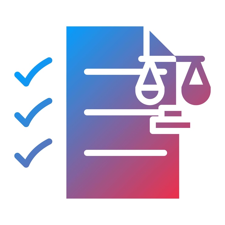 Vector legal rights icon vector image can be used for legal services