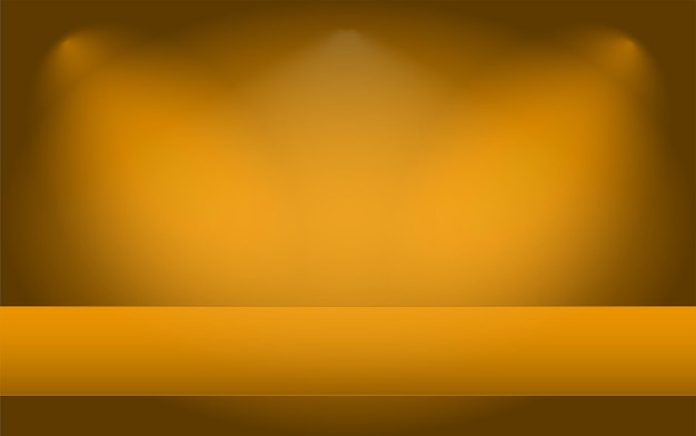 Lege vector abstract mock up 3D stage studio achtergrond voor productweergave Showroom shoot render
