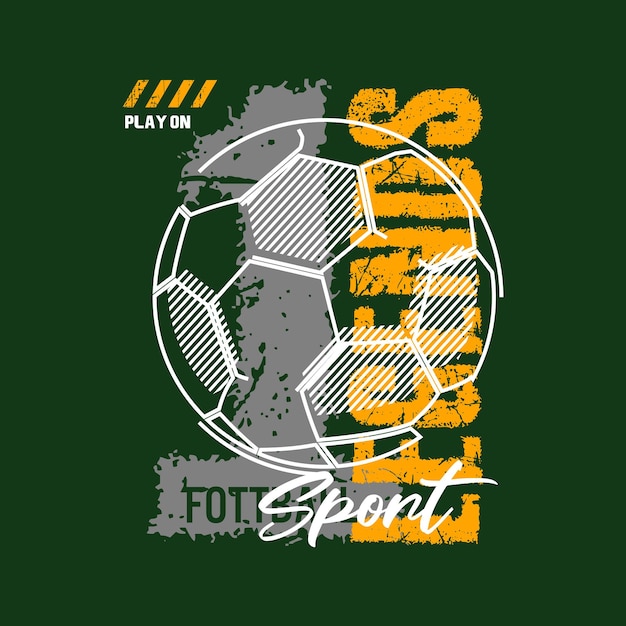 Legend football stylish tshirt and apparel abstract design