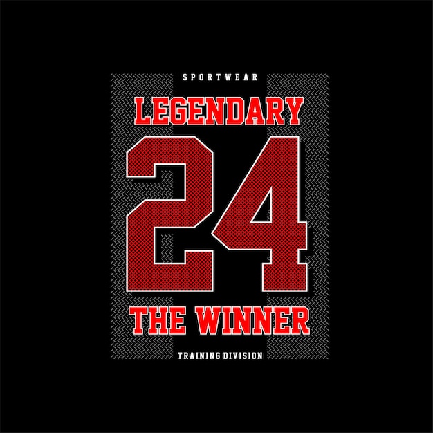 legendary 24 the winner vintage fashion