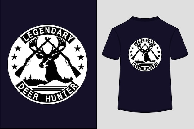 ЛегендарныйDeerhuntertshirtdesign1