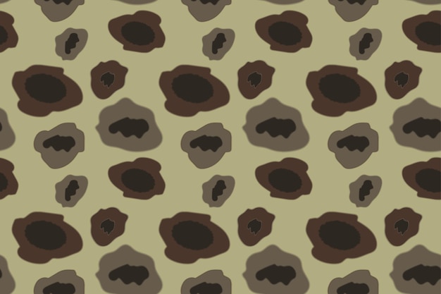 Leger camouflage patroon kaki kleur. Vectorillustratie.