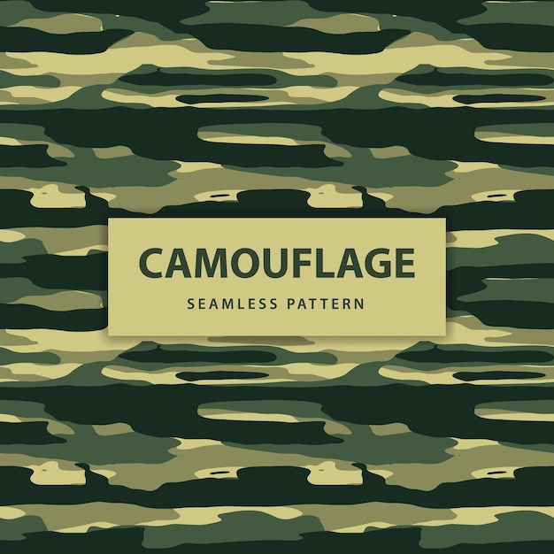 Leger en leger camouflage naadloos patroon