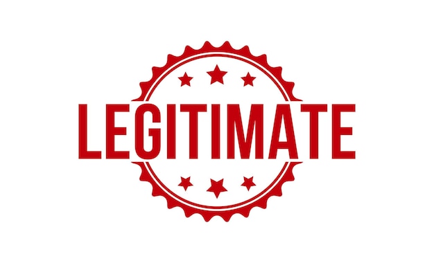 Premium Vector | LEGITIMATE rubber stamp on white background LEGITIMATE  Stamp