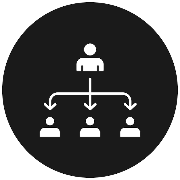 Leiderschap vector icoon Kan worden gebruikt voor Human Resource icoon set