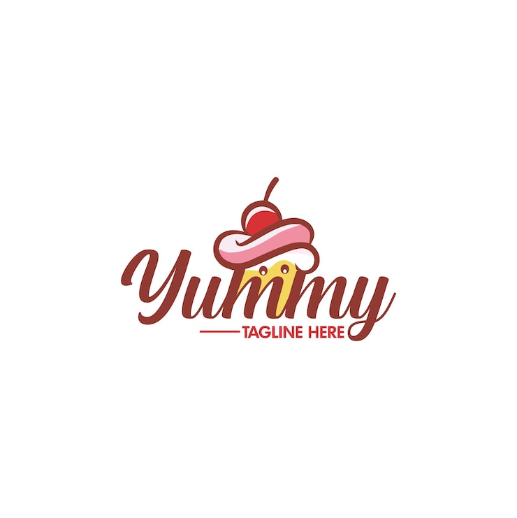 Vector lekker bakkerij logo ontwerp
