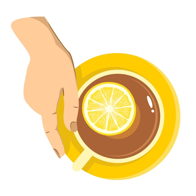 LEMON CUP HAND