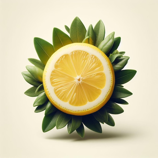 Lemon fruit illustrazione vettoriale immagine carta da parati icona avatar emoji