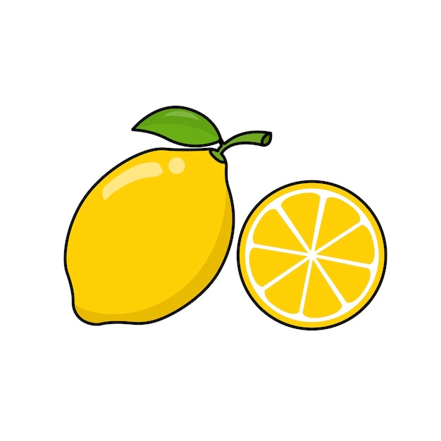 Lemon Graphics Vector Illustration