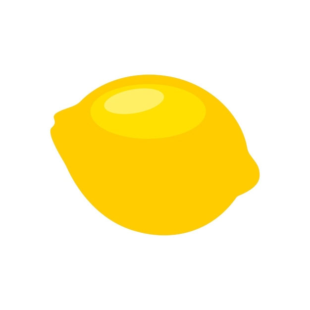 Вектор Лимонный сок ярко-желтого цвета. пища сладкая и полезная. цитрусовые в естественном состоянии.