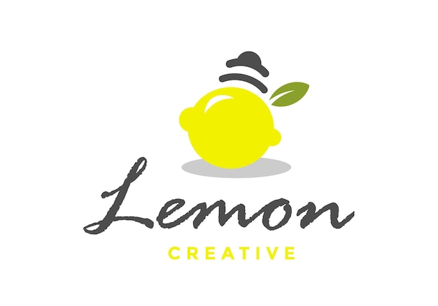 Logo lemon, perfetto per studi creativi.