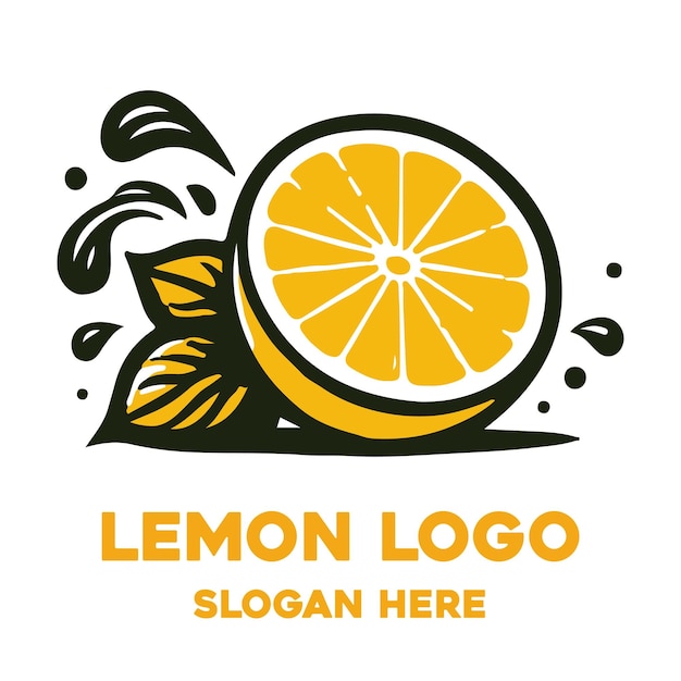 Vector lemon logo