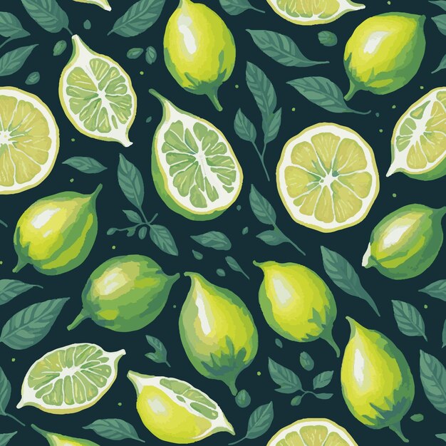 lemon pattern Illustration