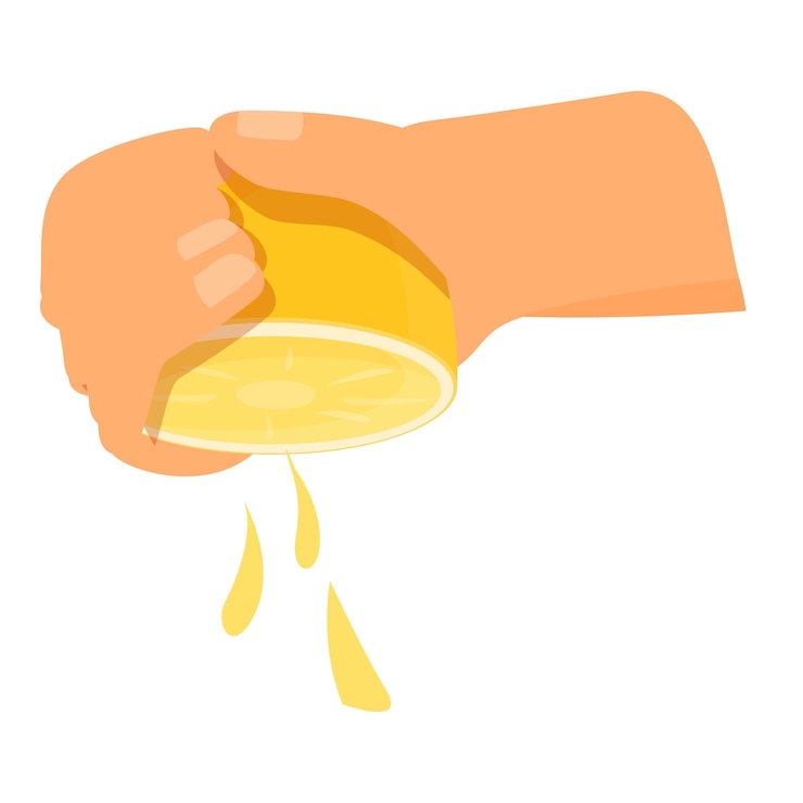 Vector lemon sauce icon cartoon vector pasta bakery