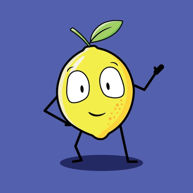 lemon vector design