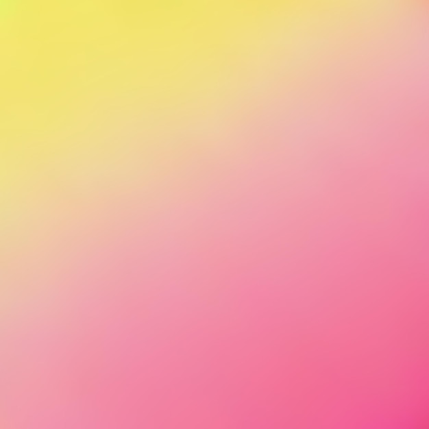 Vettore lemon yellow vector gradient background with soft pink