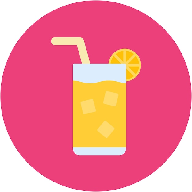 Lemonade Vector Illustration Style