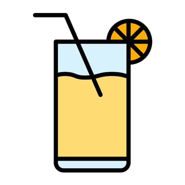 Lemonade Vector Illustration Style