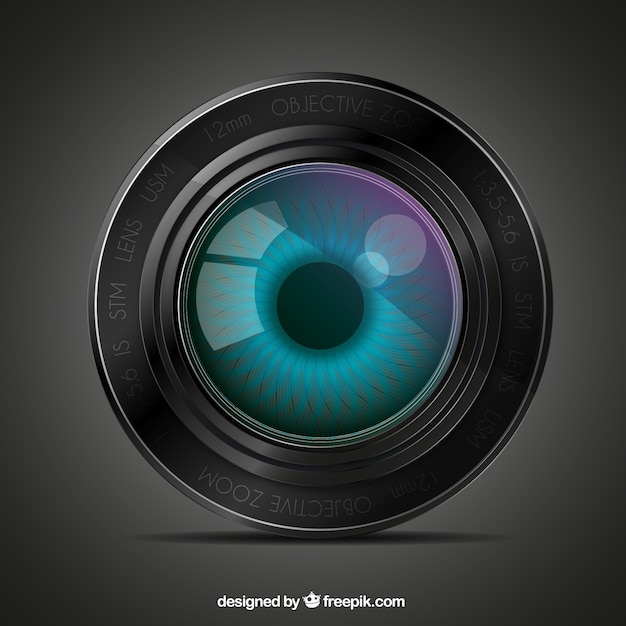 Vector lens with an eye