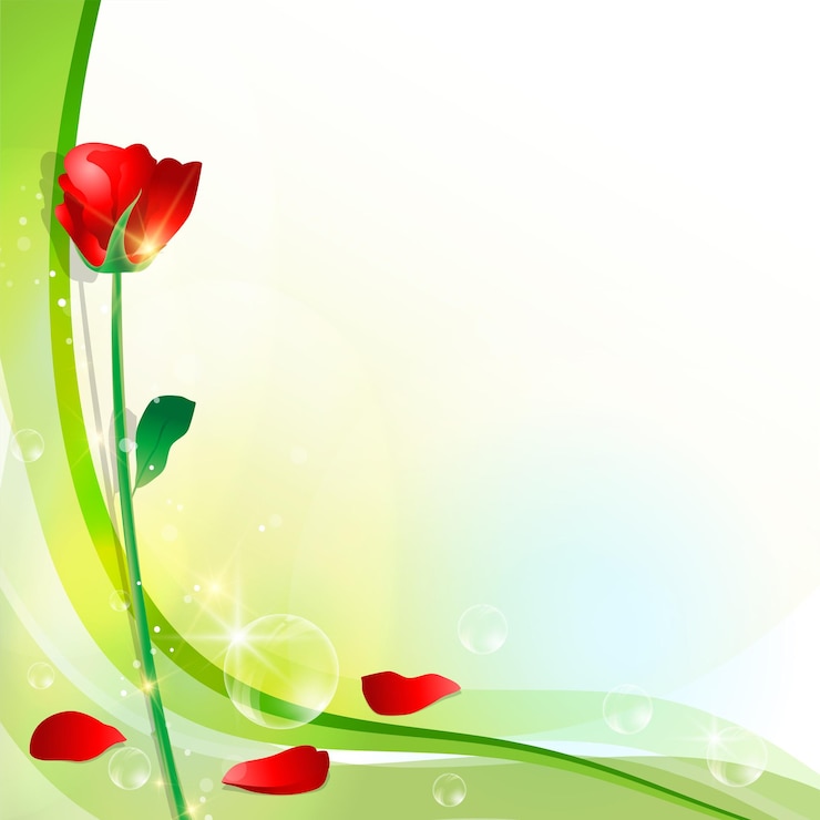 Vector lente bloemen kleurrijke bloemen achtergrond