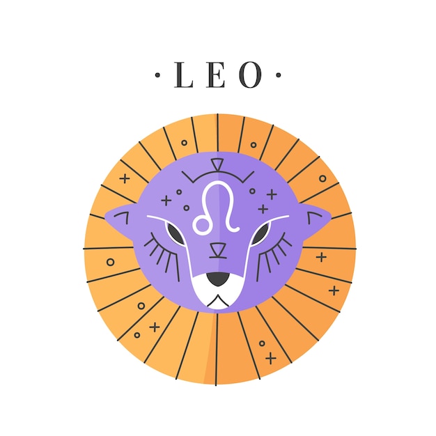 Premium Vector | Leo logo