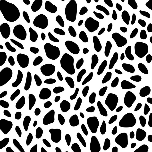 Leopard Dierlijke textuur Naadloos vectorpatroon Illustratie Leopard huid vectorpatroon