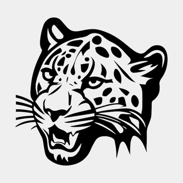 Leopard logo vector illustration design