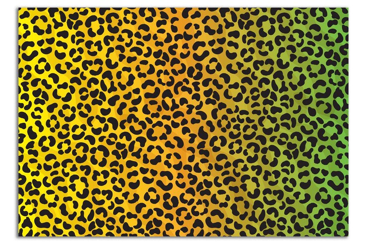 Vector leopard naadloos kleurrijk patroon ontwerp vector illustratie