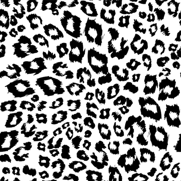 Vector leopard pattern, jaguar pattern, animal fur. ladies textiles wrapping paper.