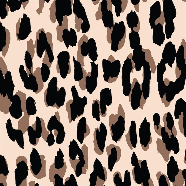 Vector leopard pattern, jaguar pattern, animal fur