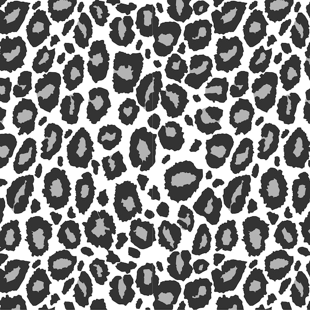 Vector leopard pattern