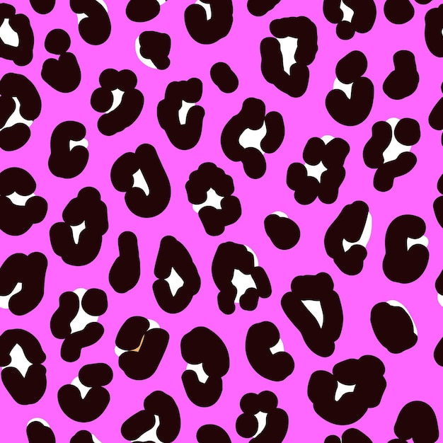 Leopard print pattern skin.