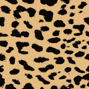 Pelle fantasia leopardata.