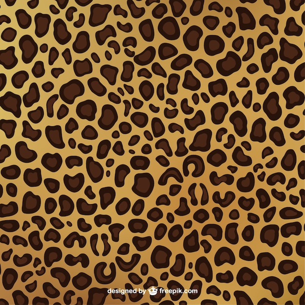 Леопарда печати шаблона