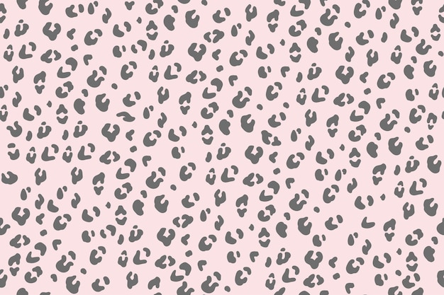 Vector leopard seamless vector pattern