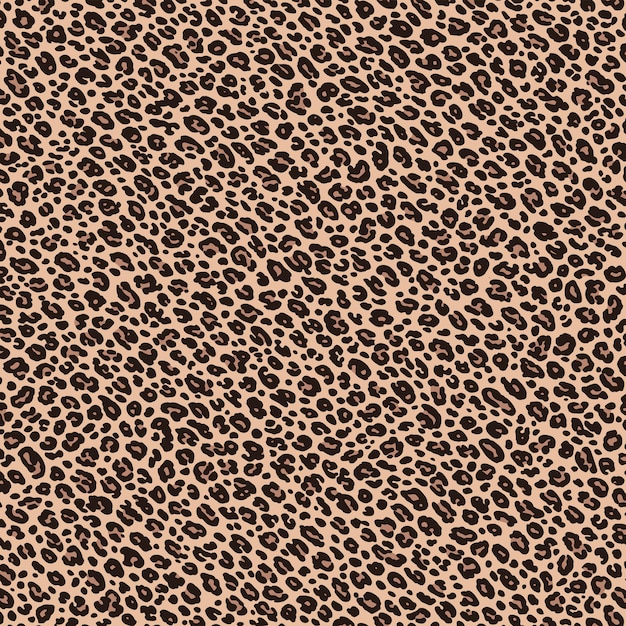 Vector leopard skin background