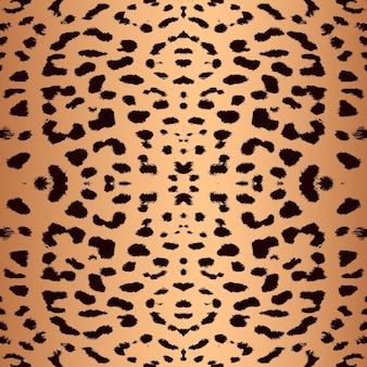 Modello di stampa pelle di leopardo modello di pelliccia animale senza cuciture