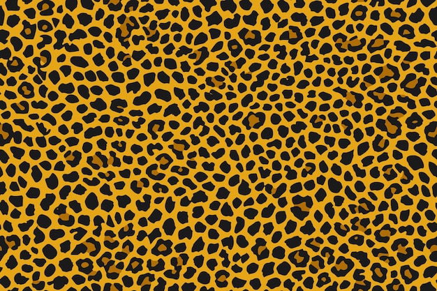 Pelle di leopardo modello animale senza cuciture per il disegno