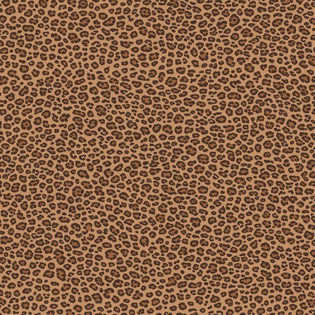 Leopard texture seamless vector