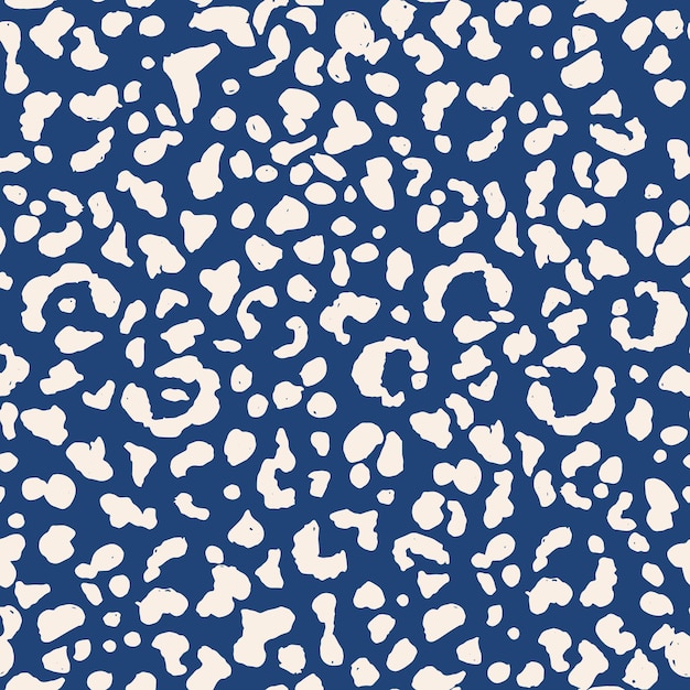 Vector leopard vector seamless pattern.